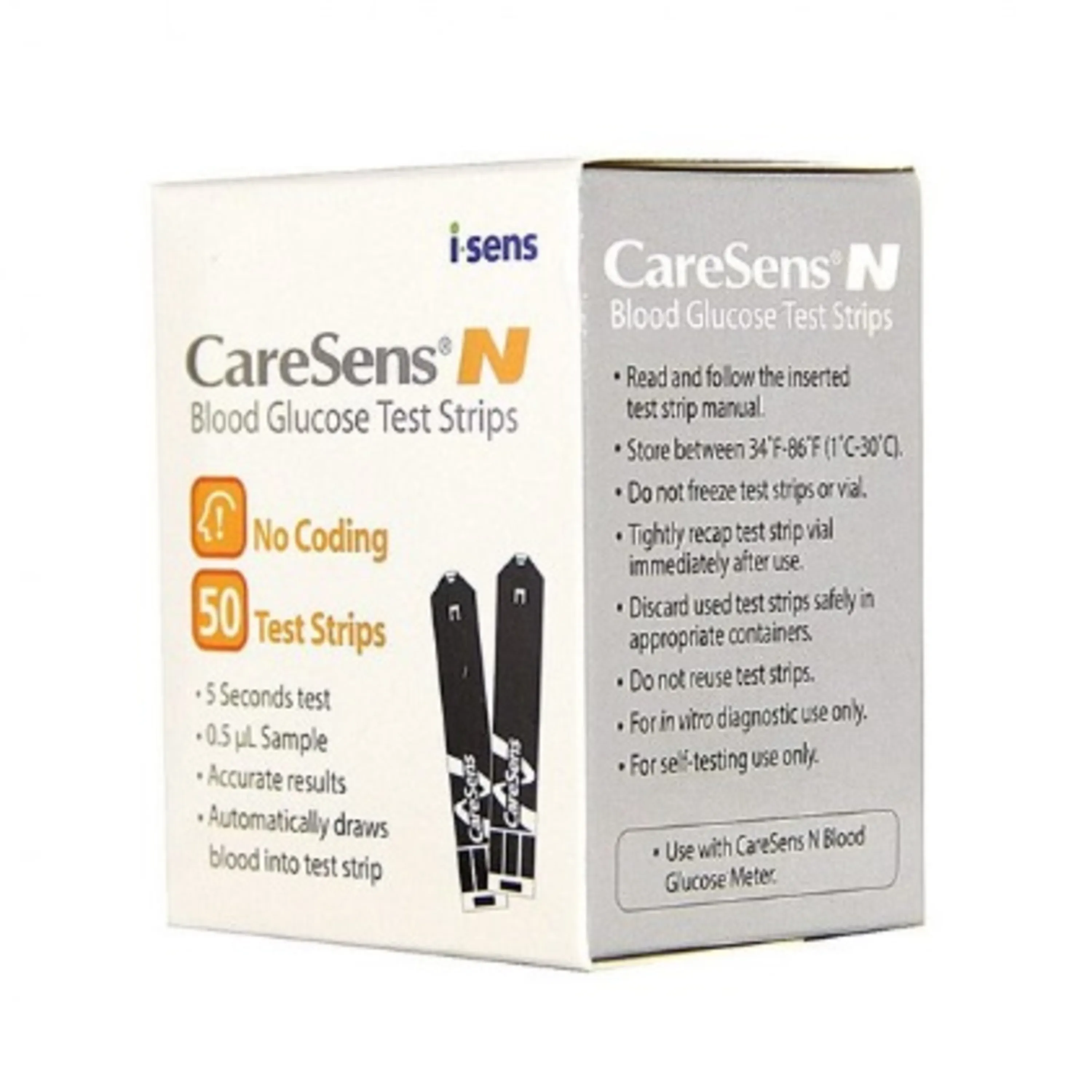 نوار تست قند خون کرسنس CARESENSE نوار تست قند خون کرسنس CARESENSE